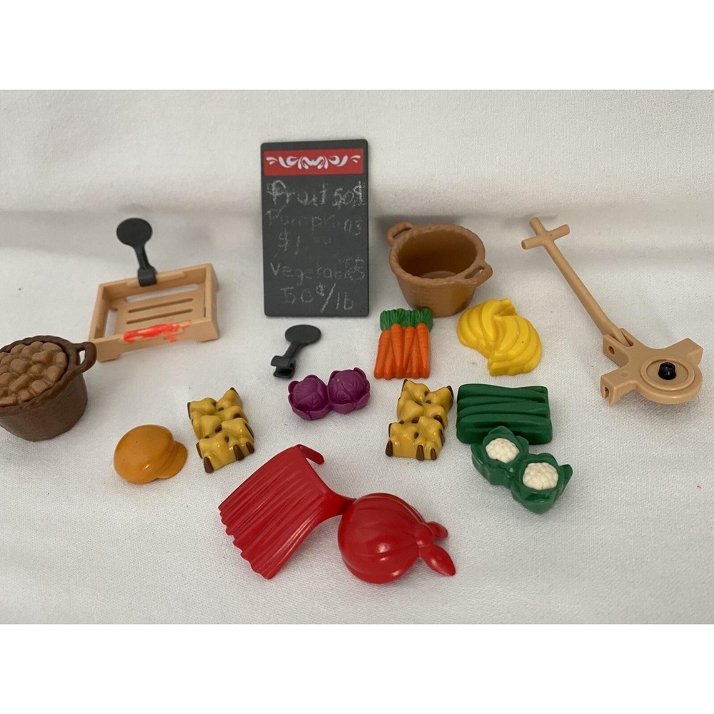 Playmobil Produce Market 5341 Victorian Pieces